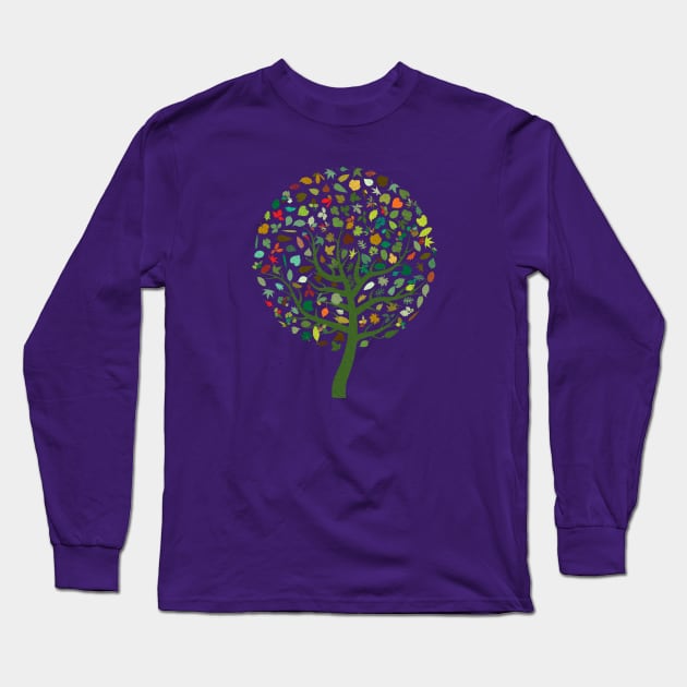 Leaf Tree Long Sleeve T-Shirt by whatwemade